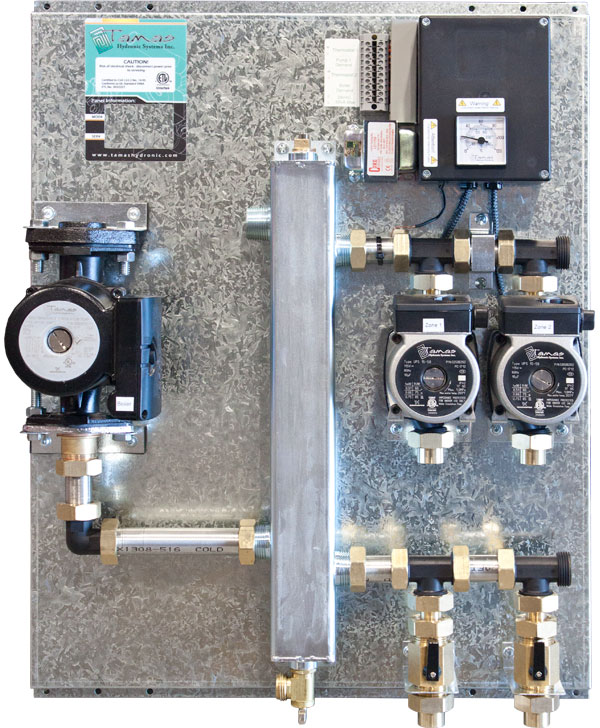 Low Loss Header Boiler Panel