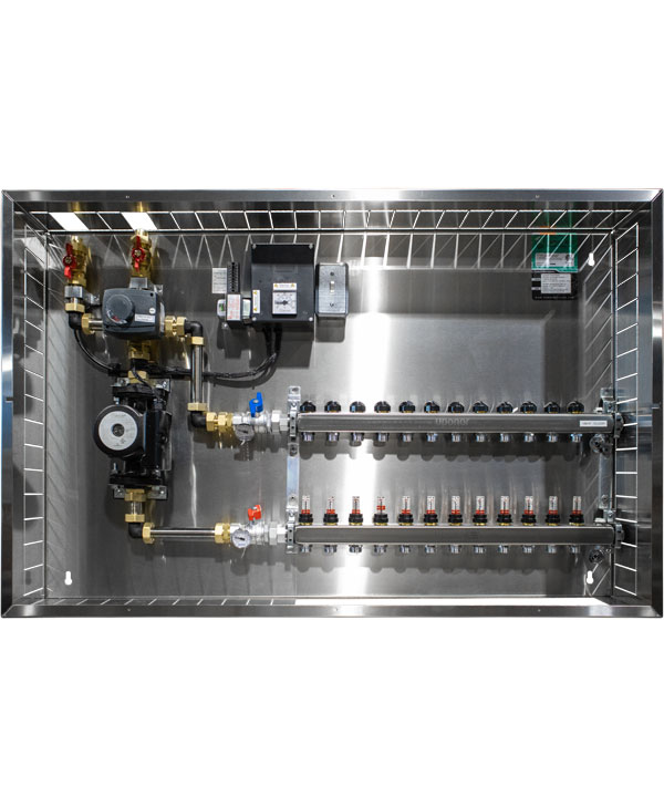 Stainless Steel 4V Manifold Panel
